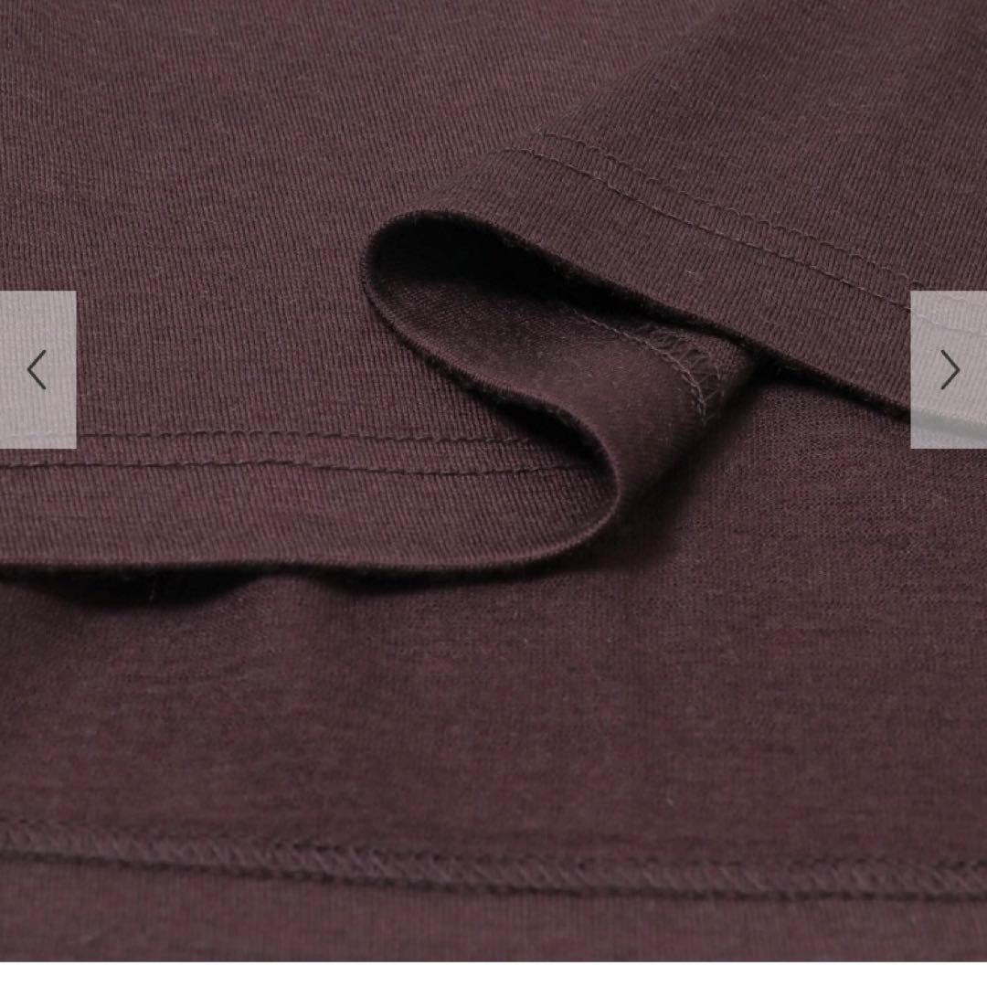 タグ付き未使用品　かぐれ　ウォッシャブルウールプルオーバー　BROWN