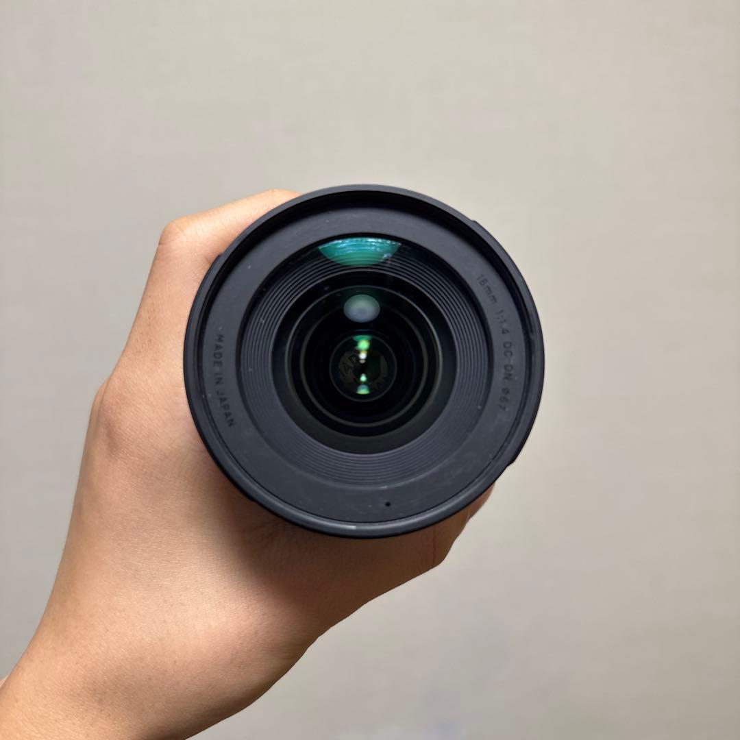 レンズ(単焦点) sigma 16mm f1.4 dc dn