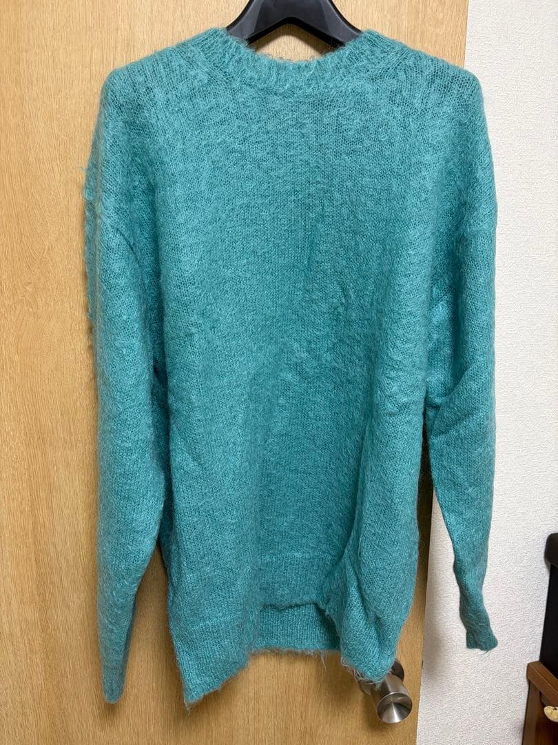 AURALEE 22AW モヘアニット　ブルー