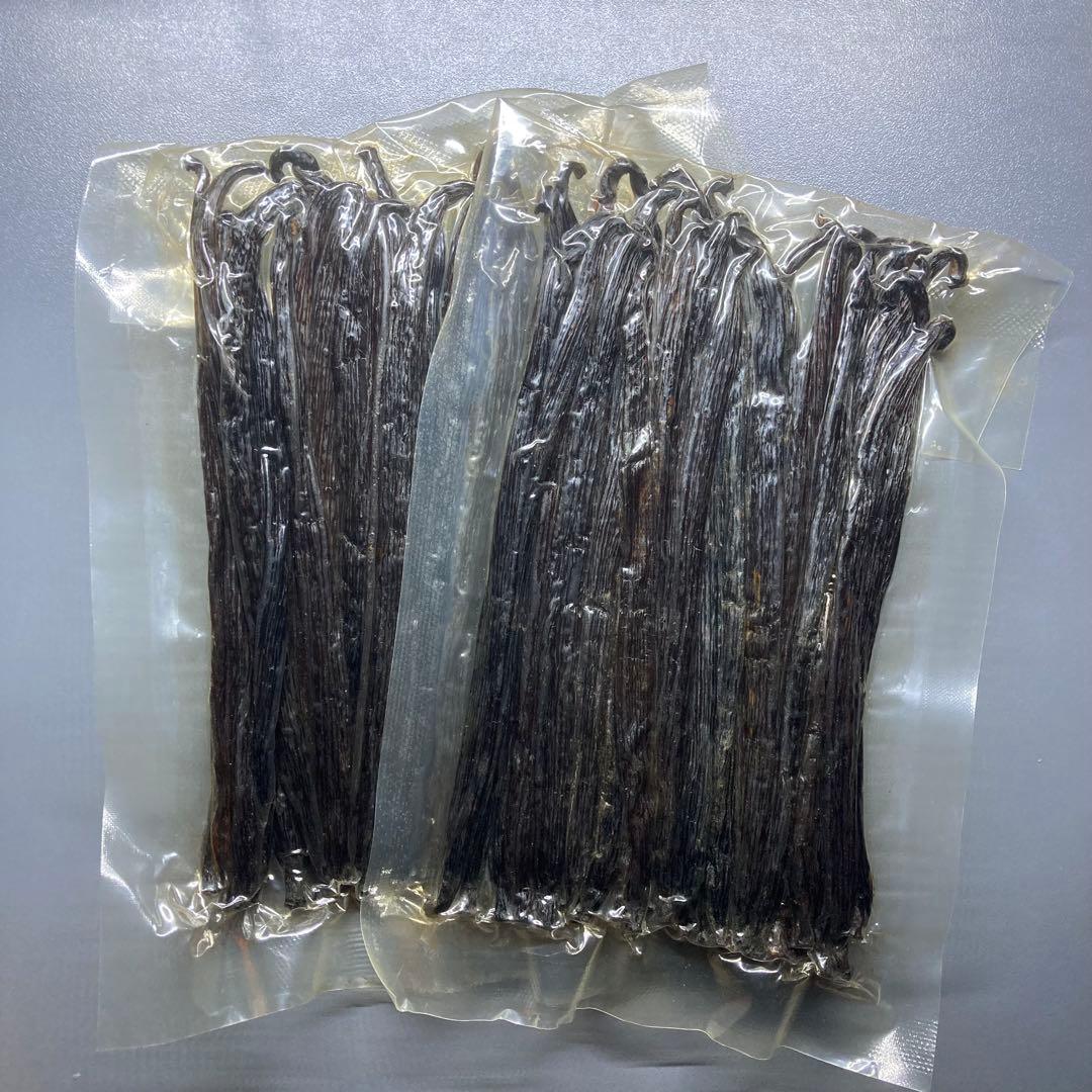 バニラビーンズ　マダガスカル産16cm 約25本×2 計174g入