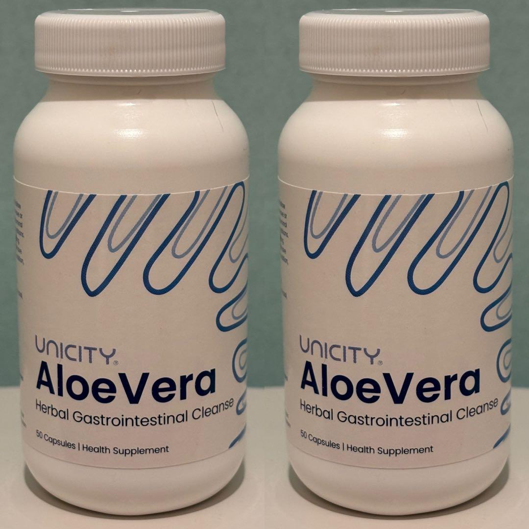 【新品】ユニシティアロエベラ50カプセル２本