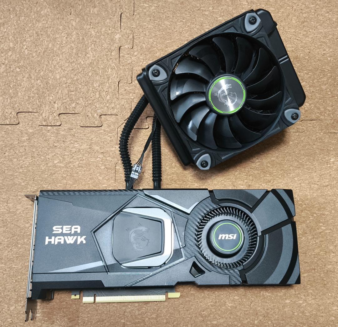 値下げ 水冷 MSI RTX 2080Ti 11GB グラフィックボード
