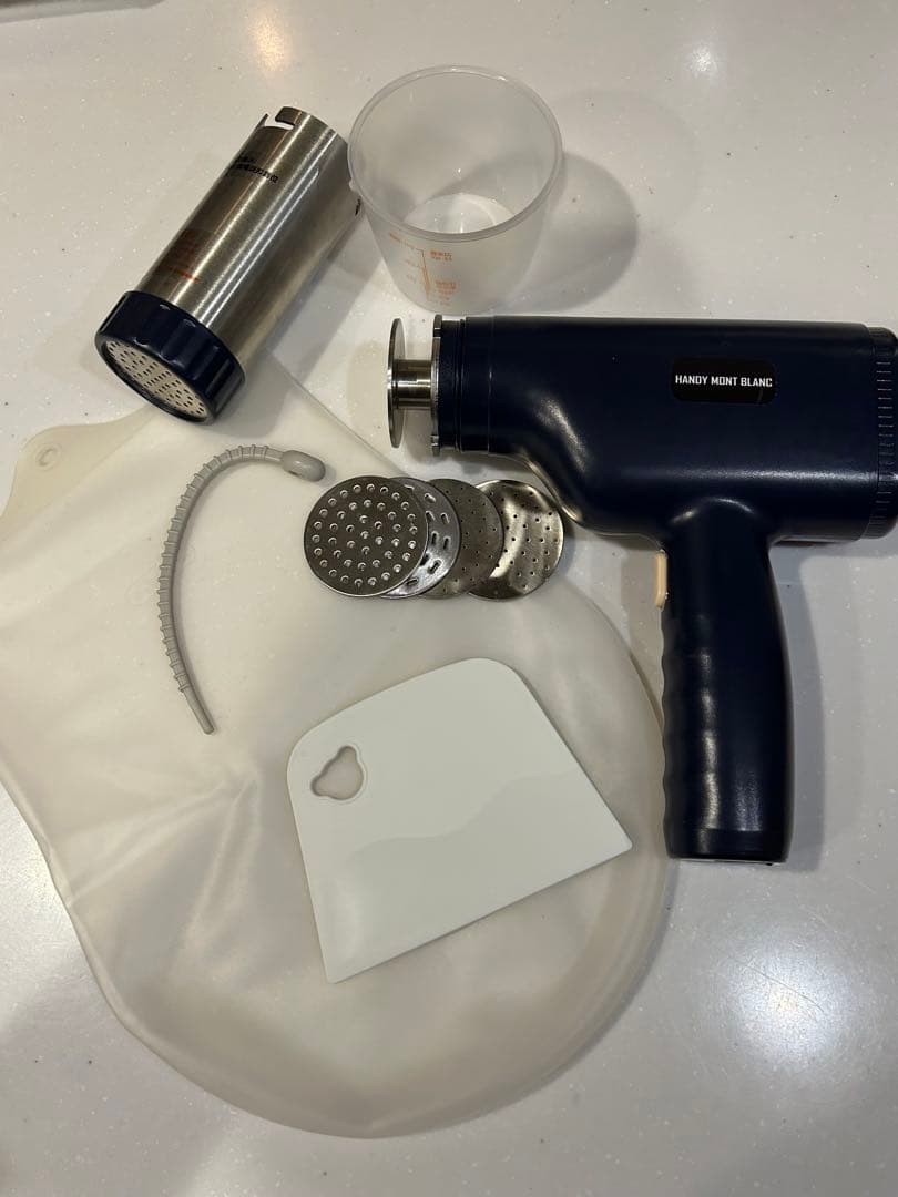 handy mont blanc 1㎜極細モンブラン絞り機