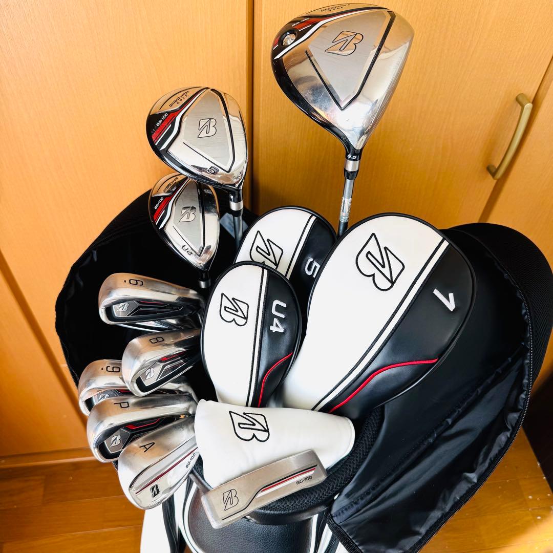 【美品】ブリヂストン BG-100 現行モデル 10本セット メンズ　クラブ