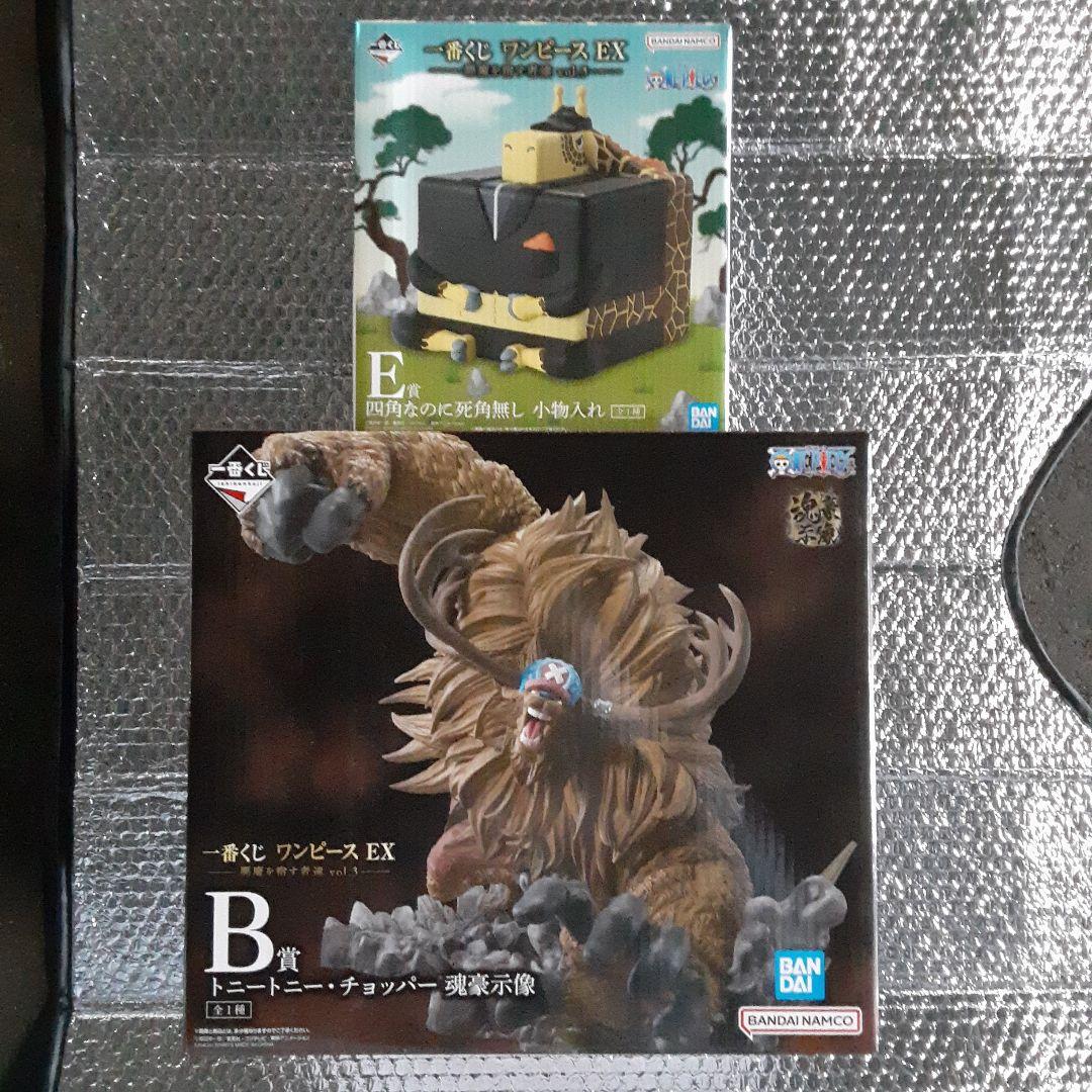 一番くじ ワンピース 悪魔を宿す者達 B賞 チョッパー E賞 四角なのに死角無し