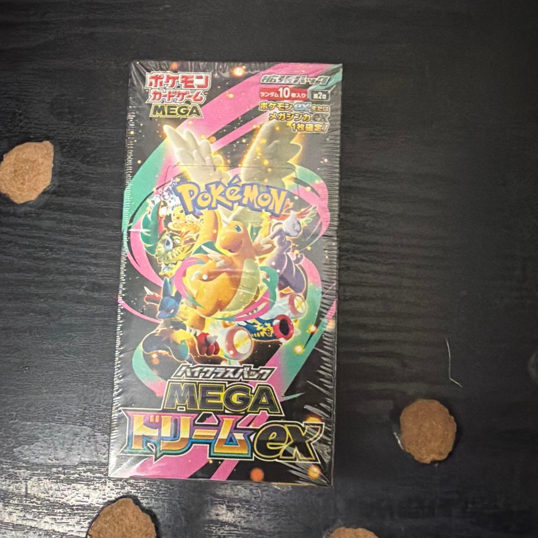 ポケモンカードゲーム MEGA ドリームex シュリンク付き　本日限り9400円