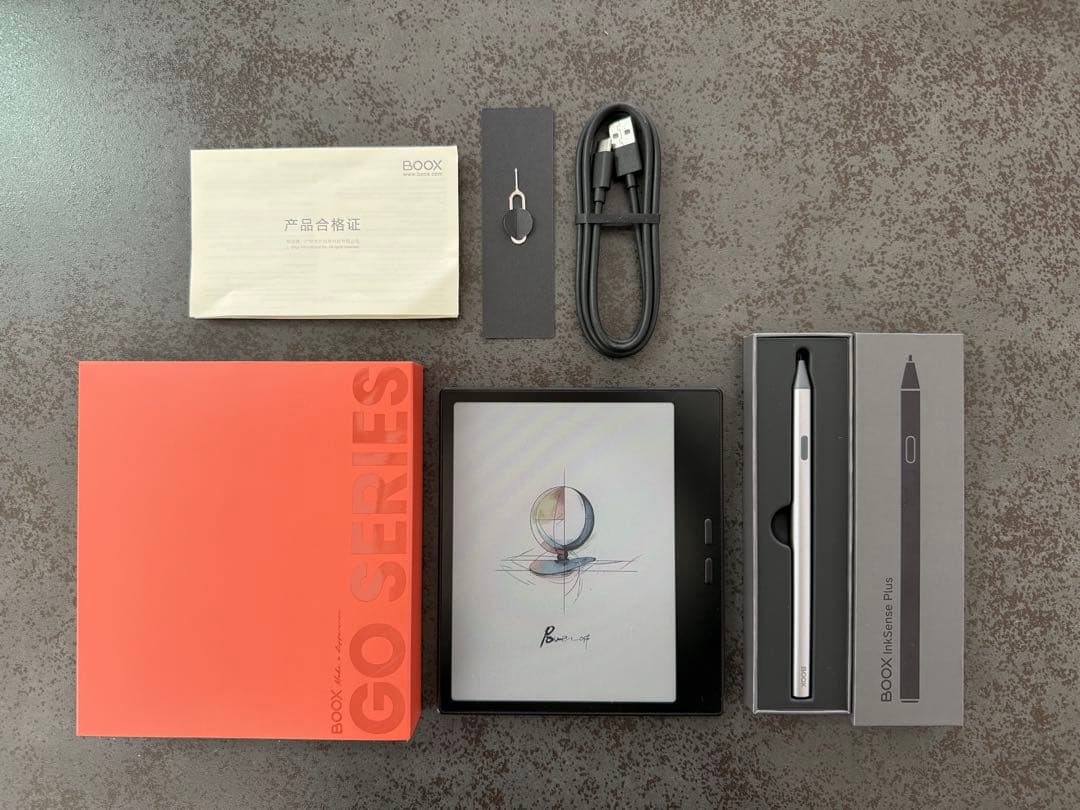 BOOX GoColor7Gen2 ７インチ Androidタブレット カラー