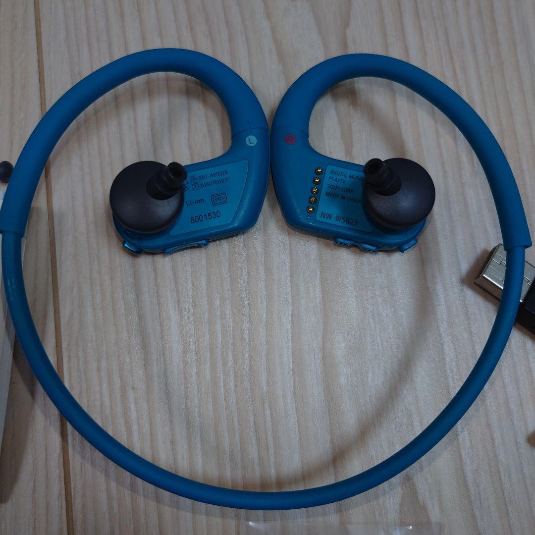 SONY NW-WS623 ワイヤレスイヤホン ブルー