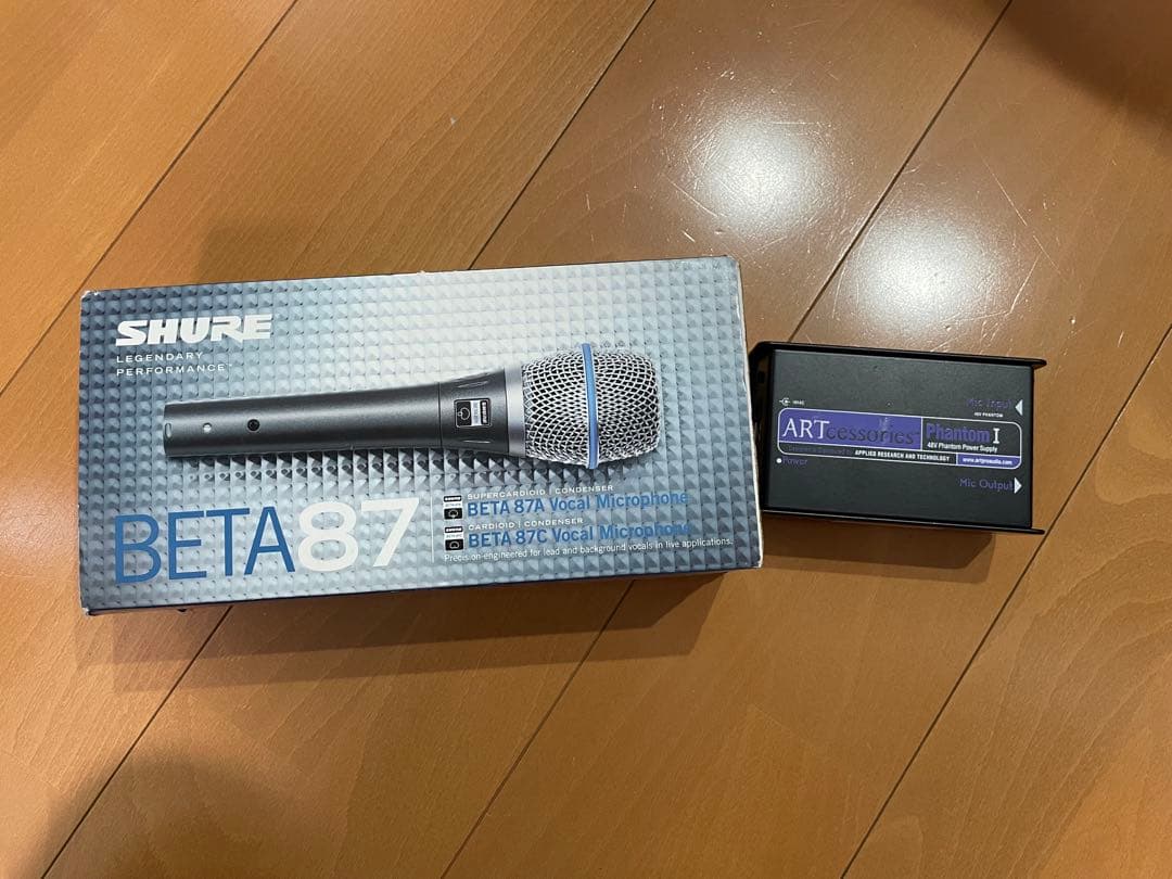 SHURE BETA 87A コンデンサー マイク