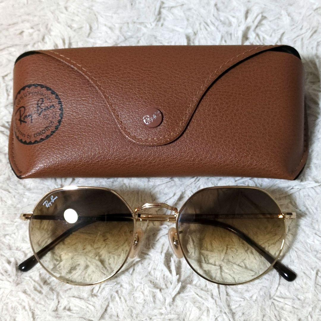 極美品 ケース付 Ray-Ban RB3565 001/51 グラデ サングラス
