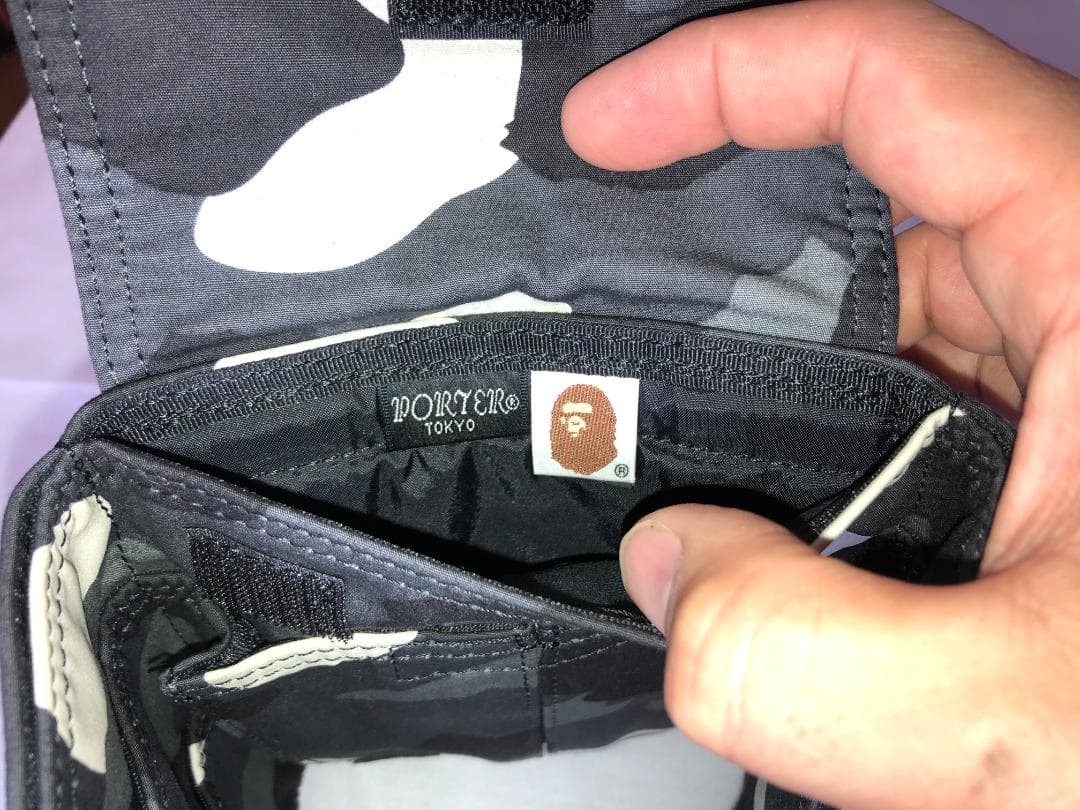 激美品　ポーター　エイプ　CITY　ショルダー　バッグ　ウエスト　ポーチ　迷彩