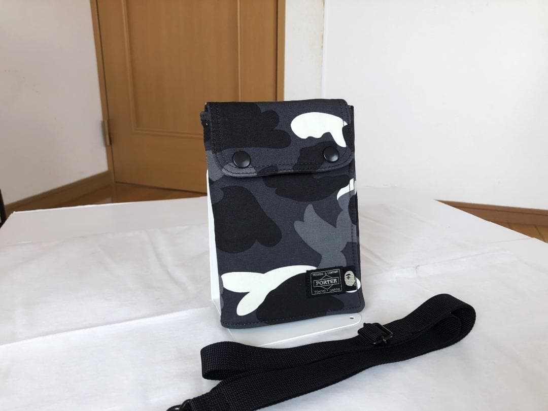 激美品　ポーター　エイプ　CITY　ショルダー　バッグ　ウエスト　ポーチ　迷彩
