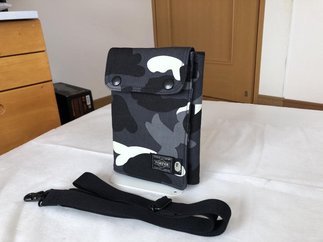 激美品　ポーター　エイプ　CITY　ショルダー　バッグ　ウエスト　ポーチ　迷彩