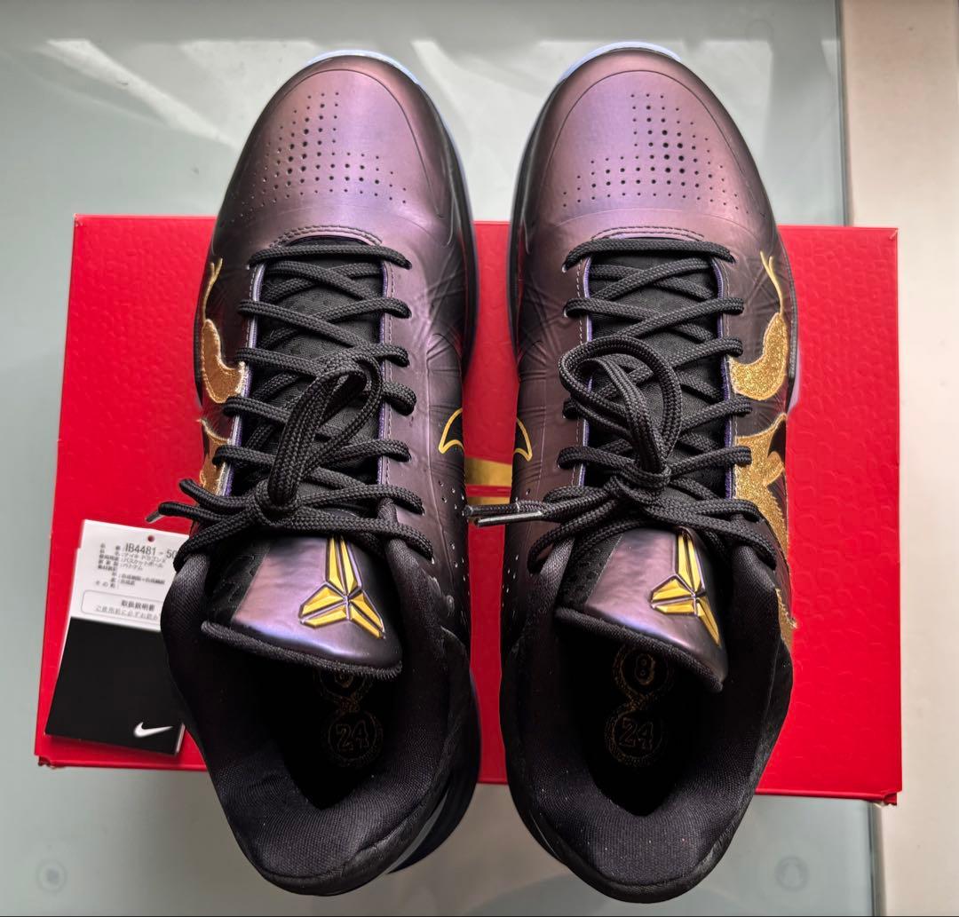 美品 NIKE kobe5 コービー5プロトロ Eggplantナイキ