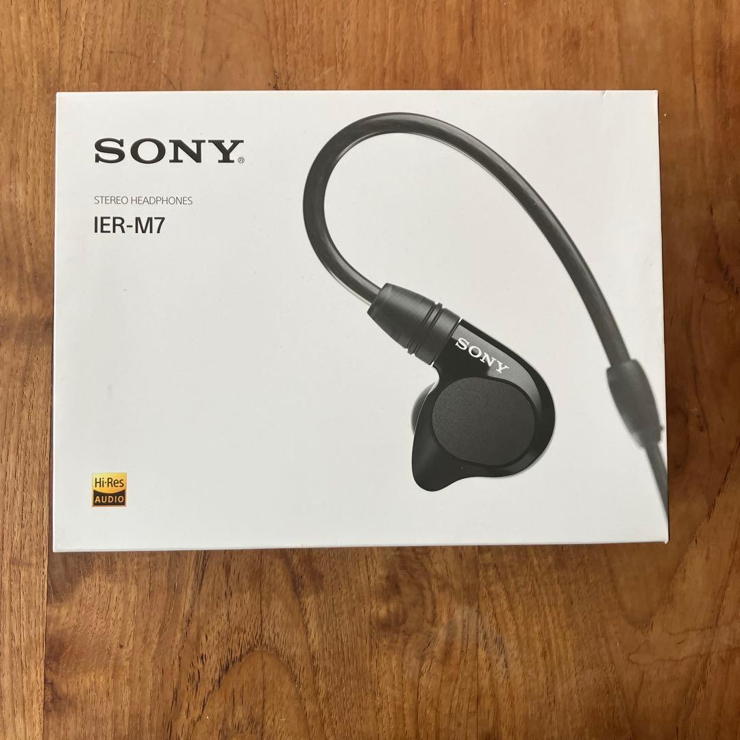 ソニー ステレオイヤホン ハイレゾ IER-M7
