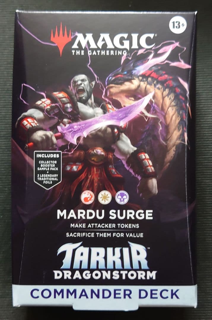 mtg 新品未開封 統率者デッキ 英語版 マルドゥの怒涛 tdc タルキール