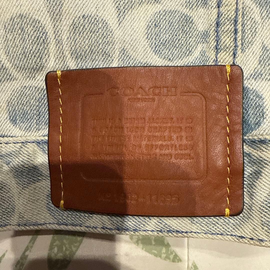 COACH オリジナルプリント デニムジャケット週末限定値下げ