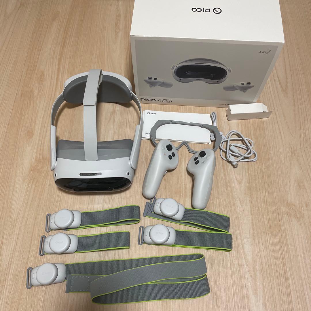 PICO4 Ultra 本体 ＋ Motion Tracker 5点セット