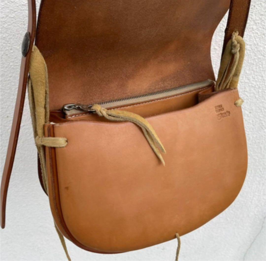 ゴローズ　goro's バケットバッグ　ショルダー　サドル