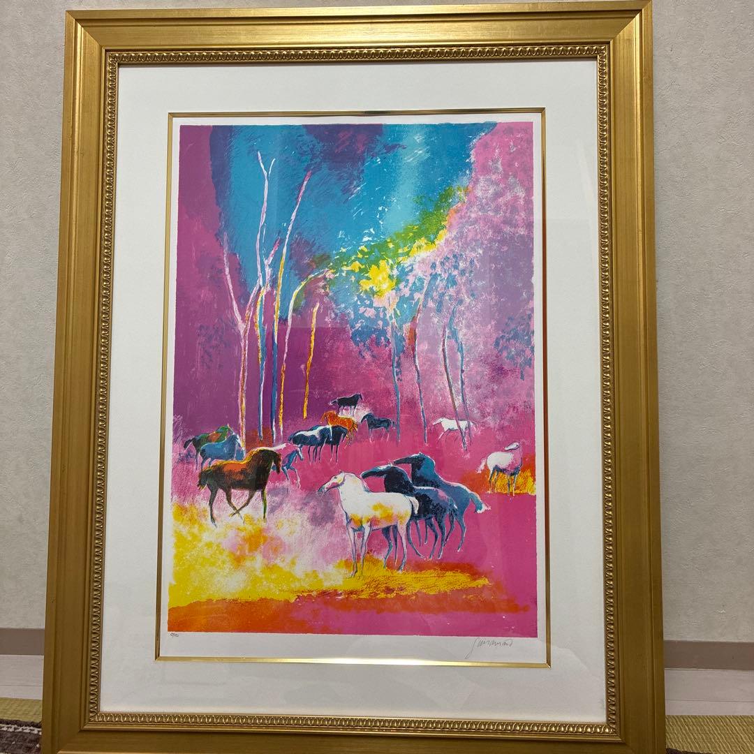 ポールギヤマン　リトグラフ　「たわむれ」　 ED 69/120 美品