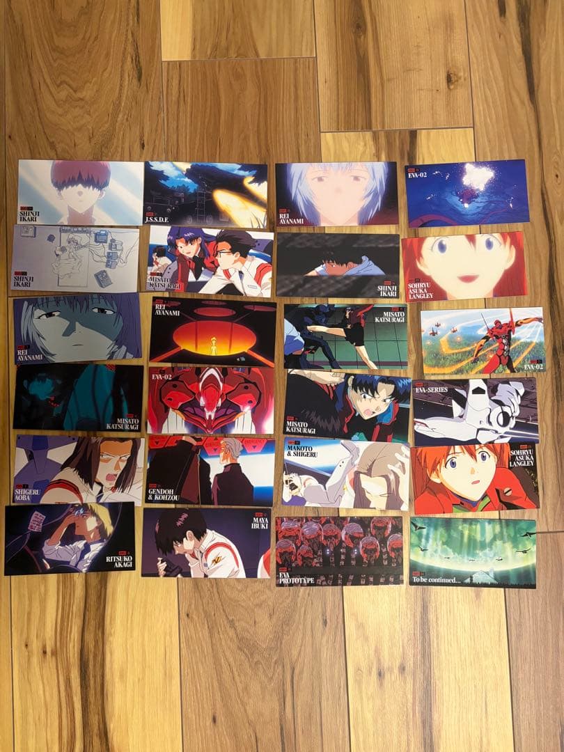 新世紀エヴァンゲリオン 劇場版 シト新生 カードダスマスターズワイド　初版