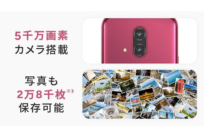 らくらくスマートフォン F-53E docomo ゴールド