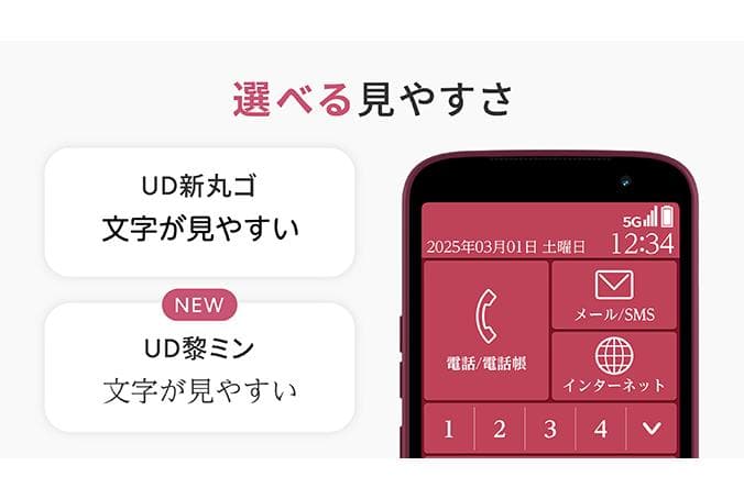 らくらくスマートフォン F-53E docomo ゴールド