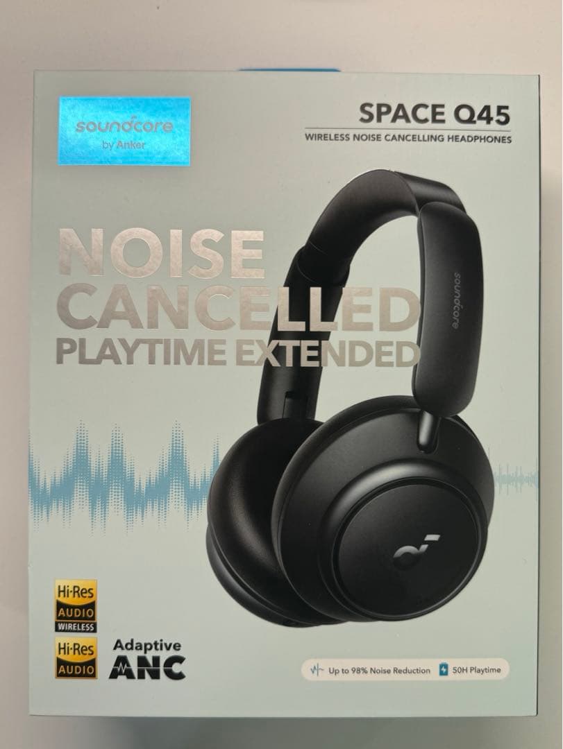 【中古美品】Anker Soundcore Space Q45 BLACK