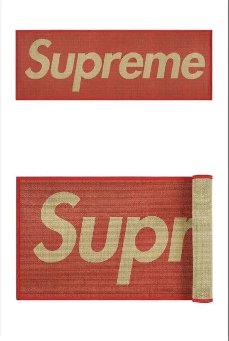 Supreme【日本未発売】Woven Straw Mat シュプリーム