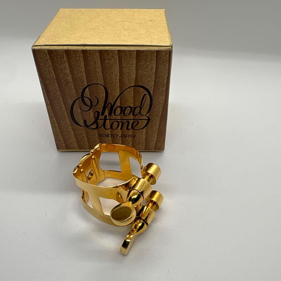 Wood Stone TS GP サックスリガチャー ゴールド
