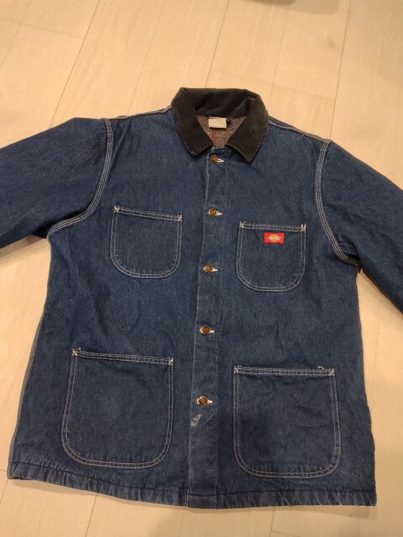 デニムカバーオール Dickies