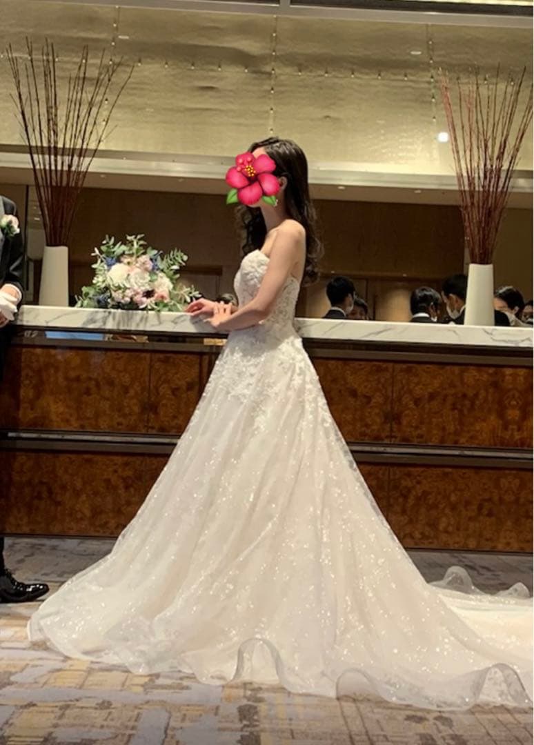 【あやこ】W MICHEL ADDISONウェディングドレス