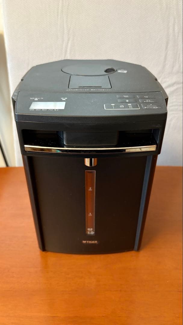 TIGER 電気ポット 3.0L ブラック