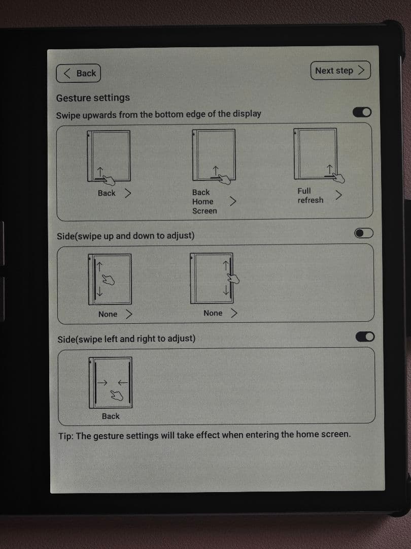 【美品】Bigme B751C Color E-ink 7インチ