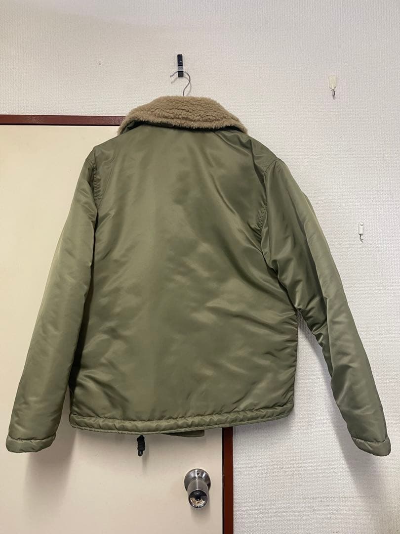 アメリカ海軍　N-1デッキジャケットHOUSTON ヘビーナイロン ヒューストン