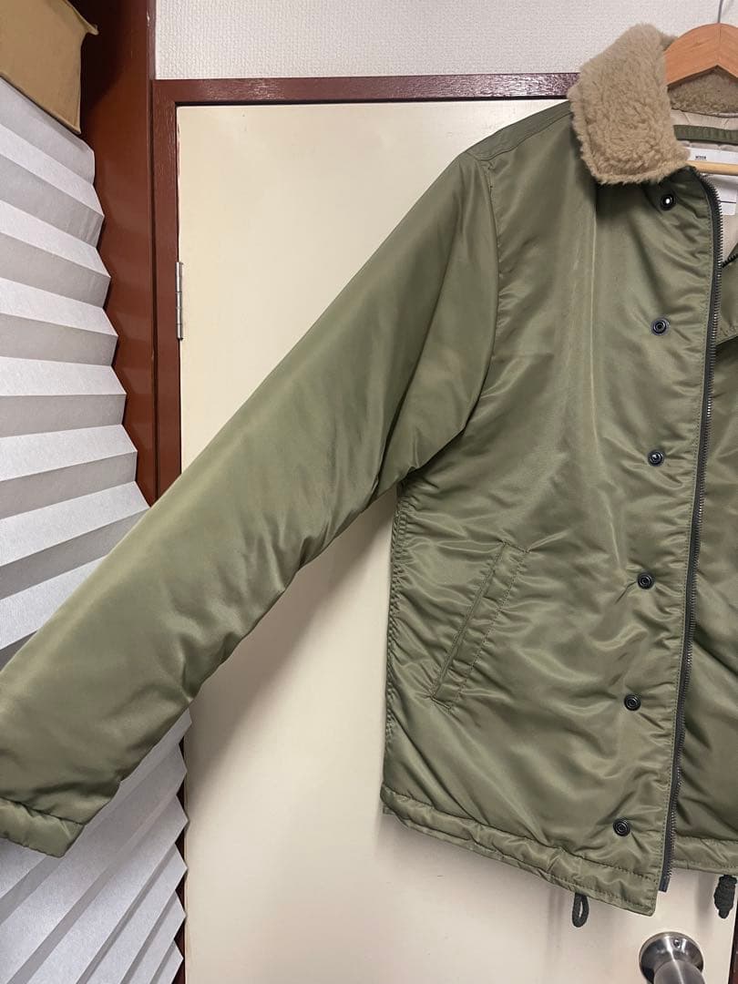 アメリカ海軍　N-1デッキジャケットHOUSTON ヘビーナイロン ヒューストン