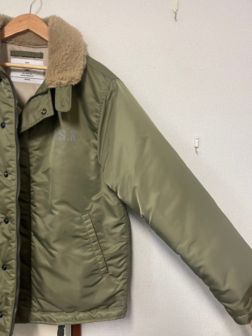 アメリカ海軍　N-1デッキジャケットHOUSTON ヘビーナイロン ヒューストン