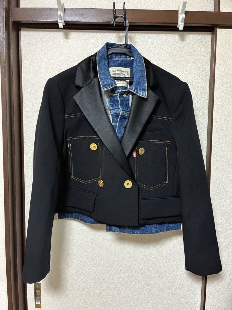 ジャケット・アウター Sacai Levi's Matelasse Twill Jacket