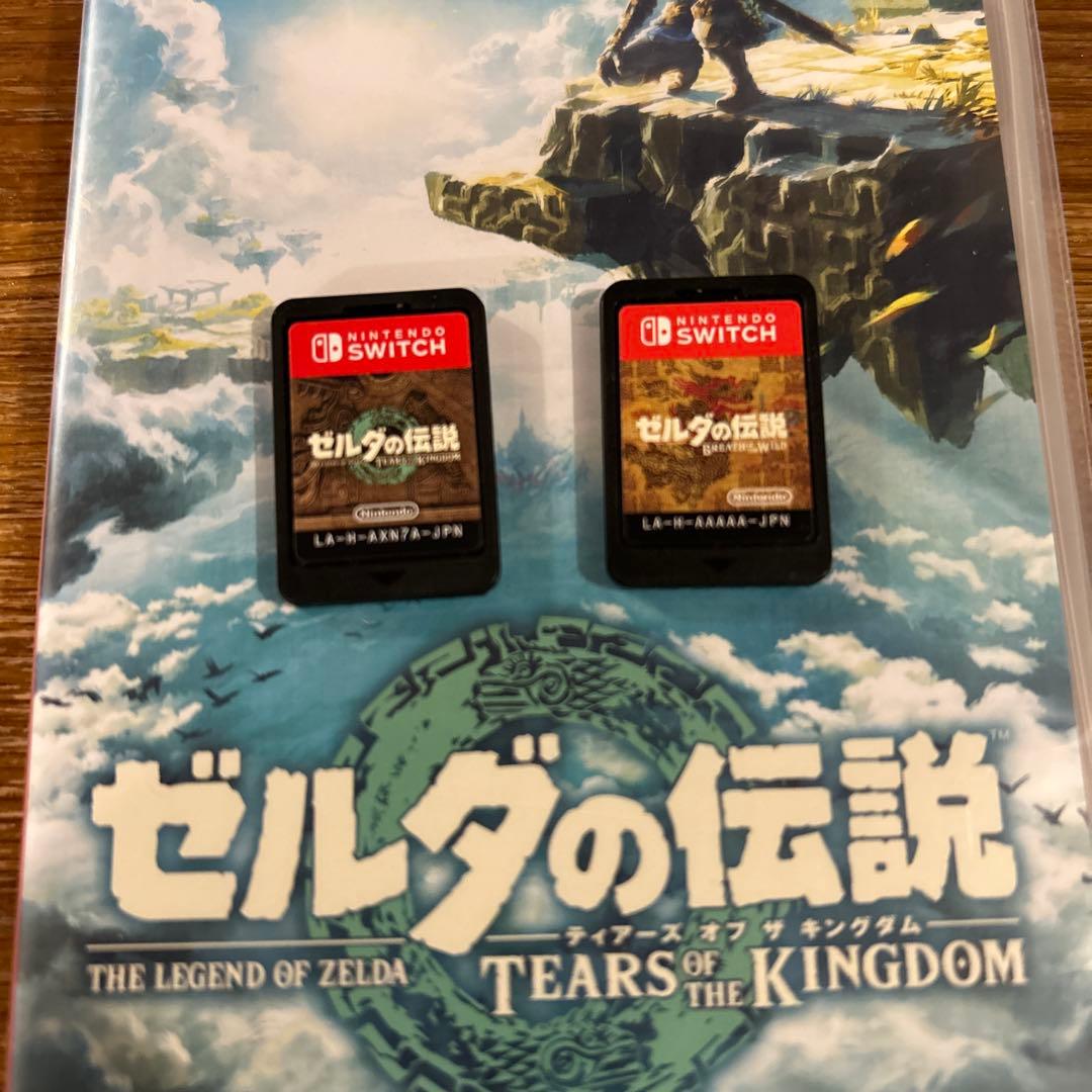 Switch ゼルダの伝説　ティアーズオブキングダム　ブレスオブワイルド　セット