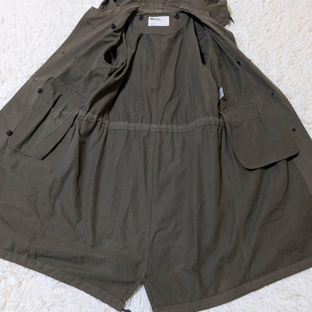 MHL. モッズコート マーガレットハウエル ライナー カーキ S