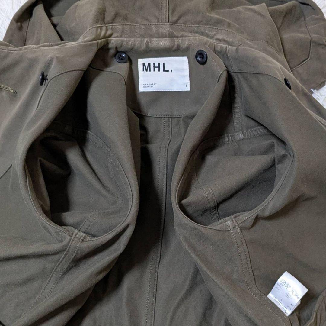 MHL. モッズコート マーガレットハウエル ライナー カーキ S