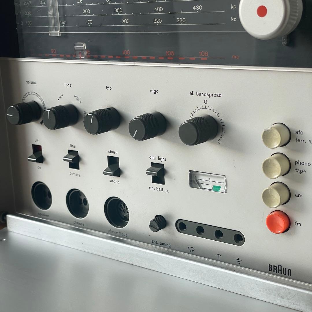 BRAUN T1000CD ラジオ Dieter Rams MoMA収蔵 ドイツ