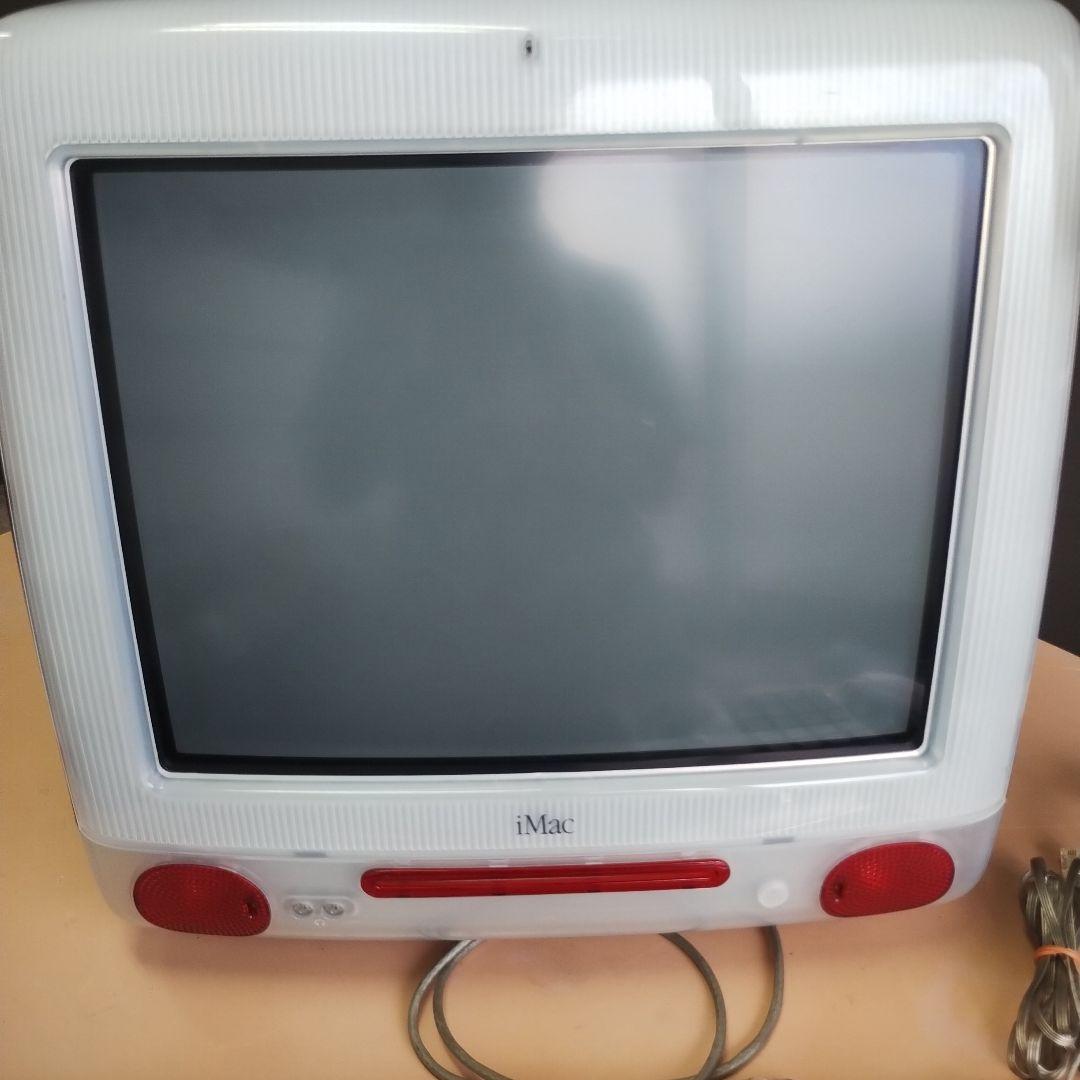 【初期iMac】 iMac DV G3 ルビー スケルトン　通電OK