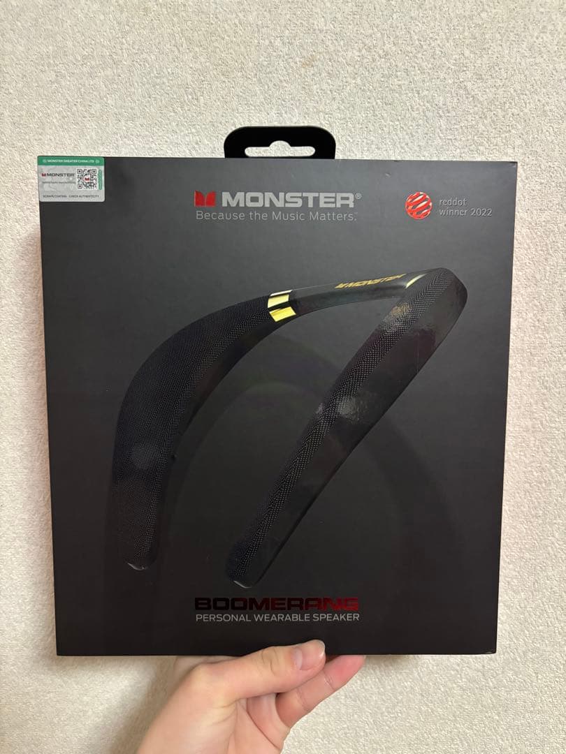y*i様 Monsterワイヤレスネックスピーカー