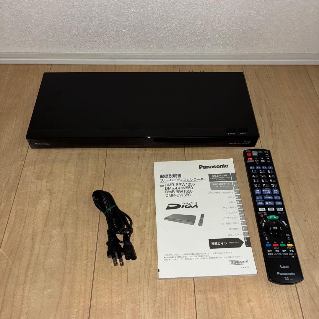 Panasonic ブルーレイレコーダー　DMR-BW1050 動作ok です