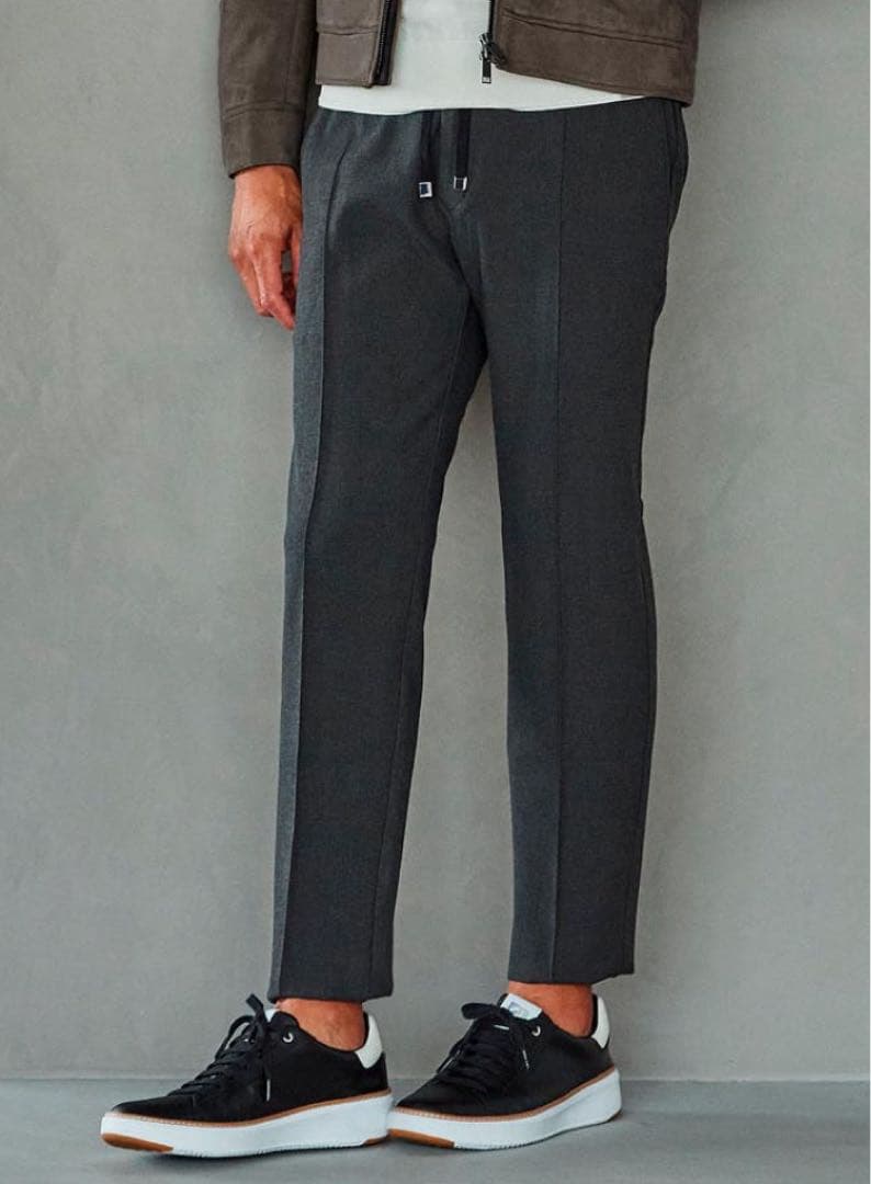 ❤️マルペンサ❤️AOURE スラックス 永久クリース ドローコード 【M】