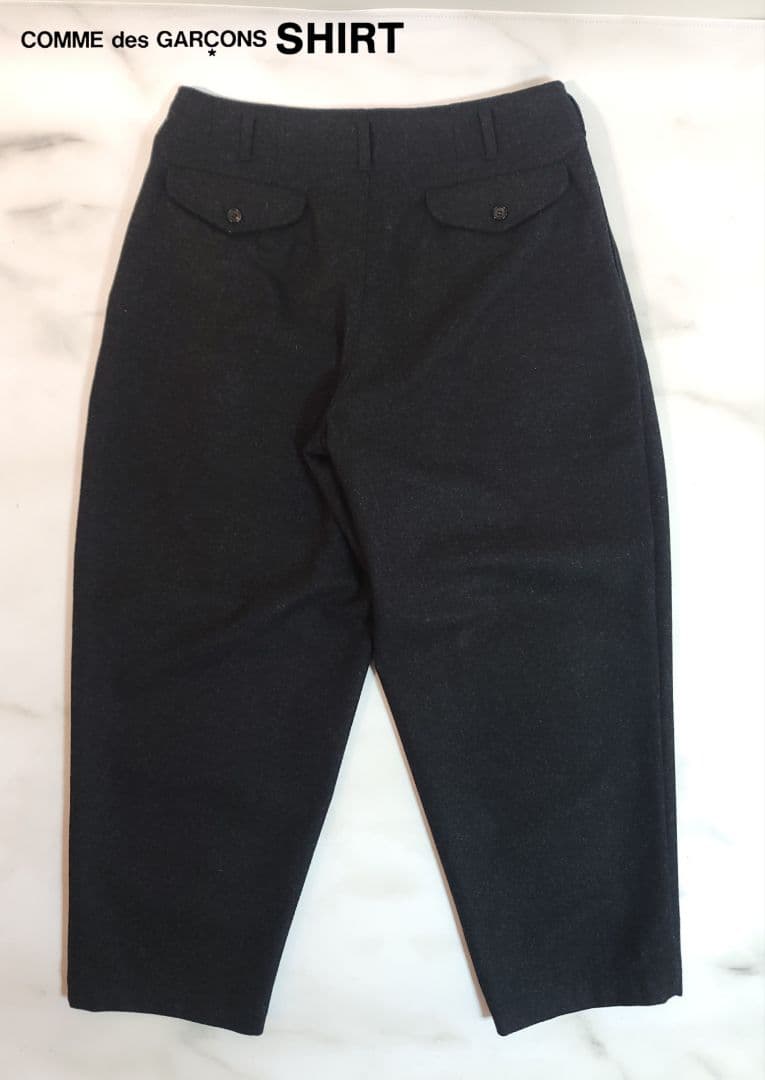COMME des GARCONS SHIRT /2タックウールテーパードCGY