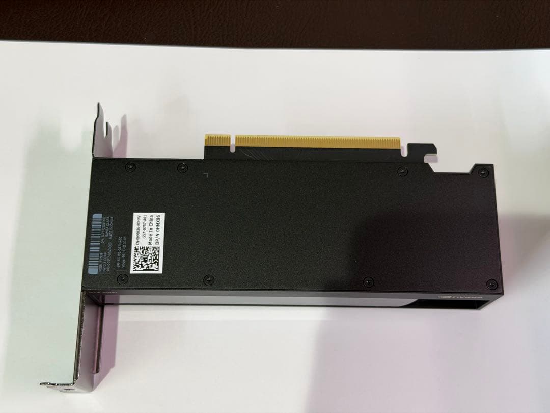 NVIDIA RTX2000 Ada GPUメモリ16GB No6