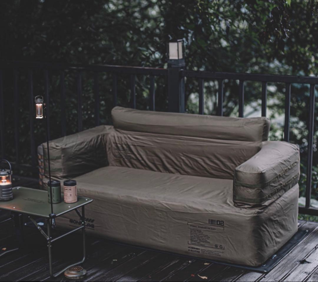 BONFLAG タクティカル エアーソファ ２人用 タンカラー