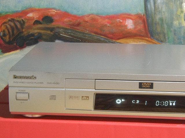 ★パナソニック　Panasonic ＤＶＤ／ＣＤプレーヤー DVD-RV20